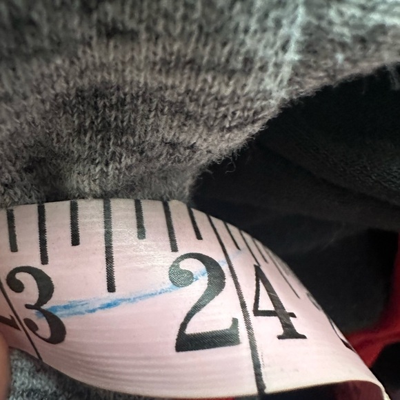 PINK Branded Gray Cowl Neck Sweater - Picture 4 of 5